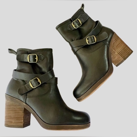 Lucky Brand Leather Boots size 9 1/2 - Picture 3 of 7